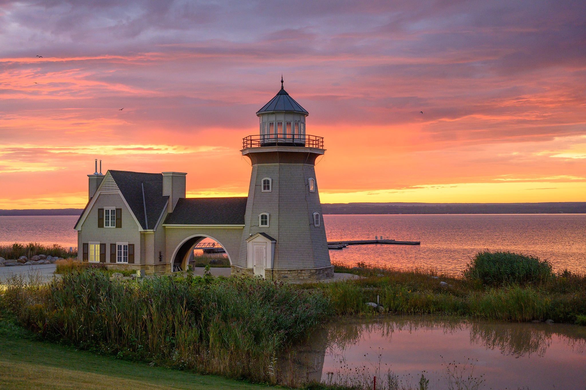 Cobble Beach Resort Sunset